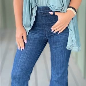 Judy Blue Flare pull on jeans.
